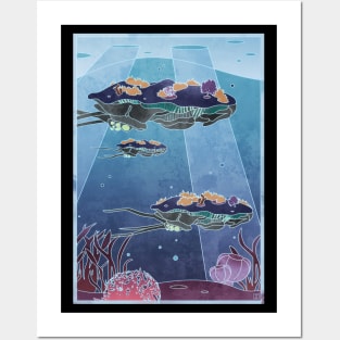 Reefback Leviathan Posters and Art